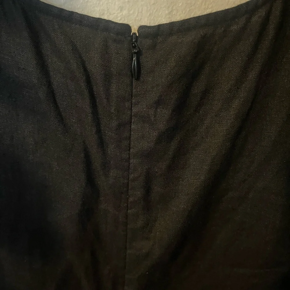 Eileen Fisher Organic Linen Short Romper - Picture 7 of 8